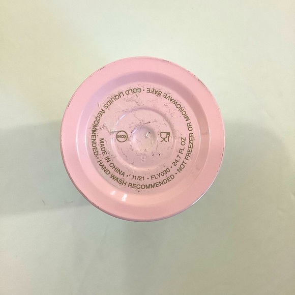 Stoney Clover Lane x Target Pink Heart Tumbler with Straw 24.7oz Stainless Steel - Picture 4 of 5